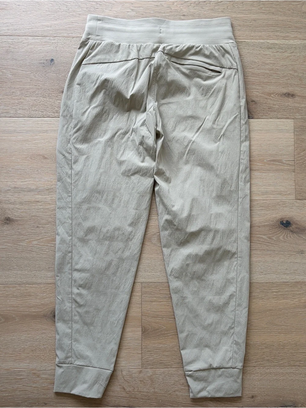 NWT Athleta Trekkie North Jogger Pants Size 4 Beige Hiking Travel UPF $89*D20 - Picture 2 of 4